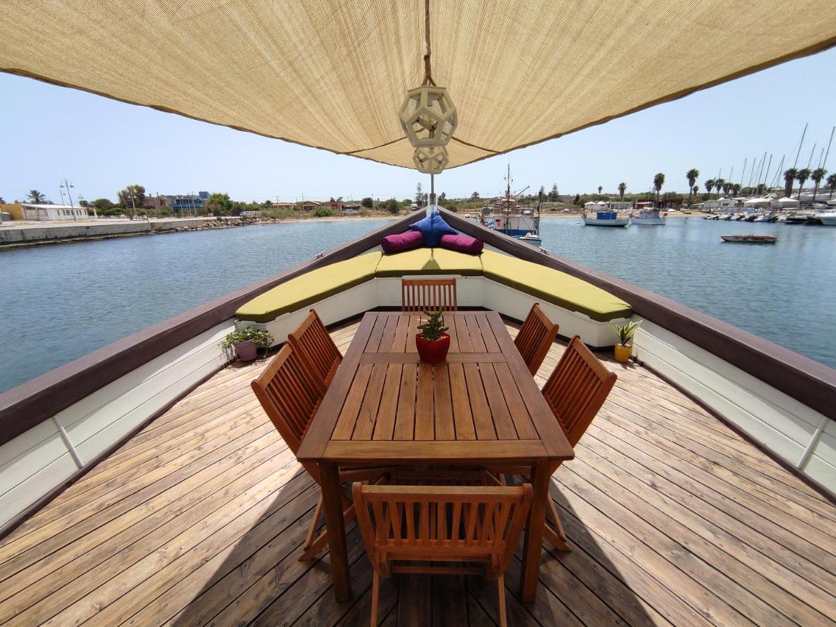 Pillirina House-Boat Marzamemi Exterior foto